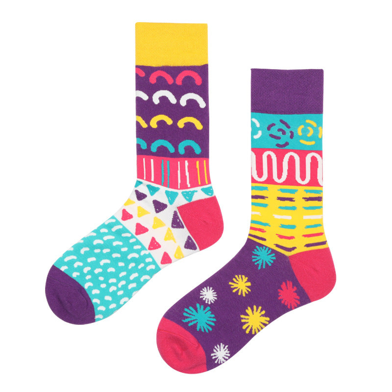 Unisex Odd Socks - Colourful Graffiti