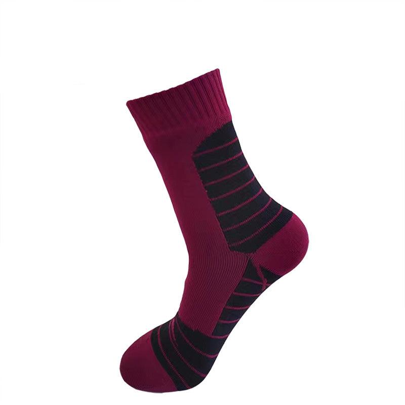 Waterproof Socks - Dark Red