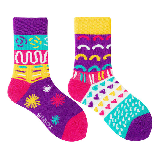 SMLSOX - Kids Socks - Colourful Graffiti