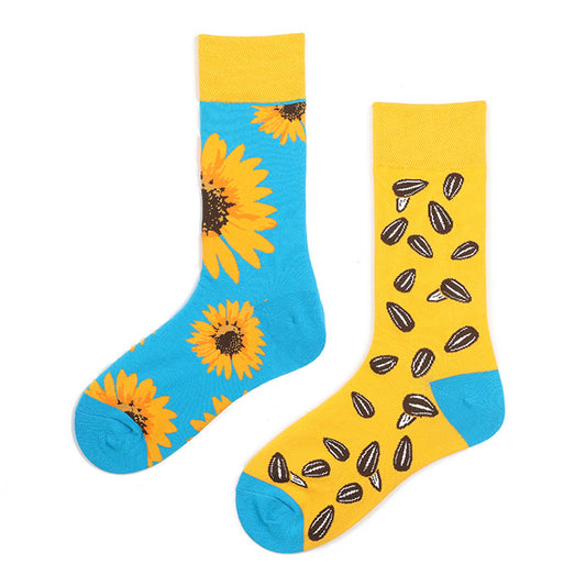 Unisex Odd Socks - Sunflower