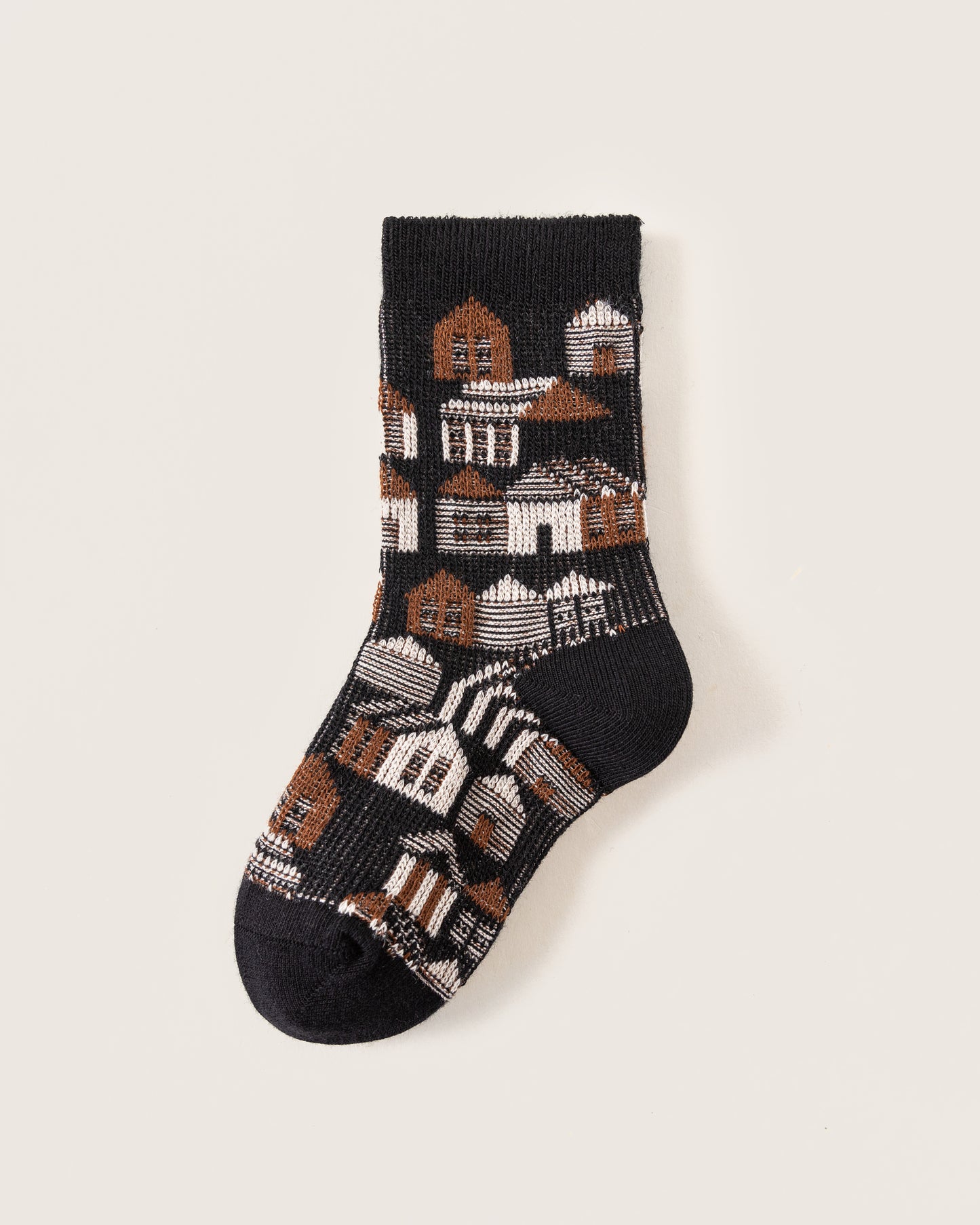 kid's socks - sweet home - black