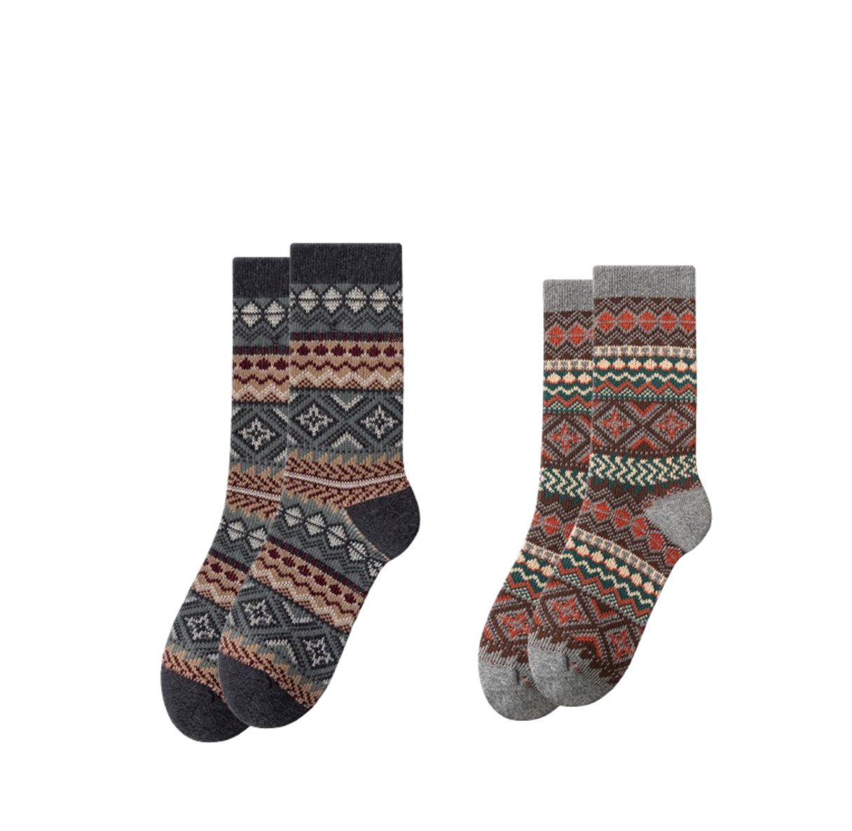 Matching Socks for Couple - Gray 