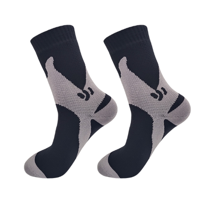 Waterproof Socks - Black & Gray